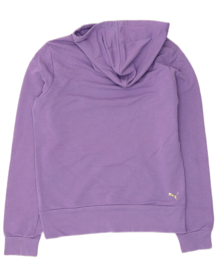 PUMA Sudadera con capucha para mujer UK 12 Medium Purple