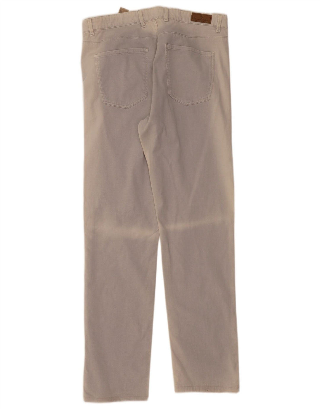 MASSIMO DUTTI Pantalones Casuales Rectos para Hombre EU 42 Large W32 L32 Gris