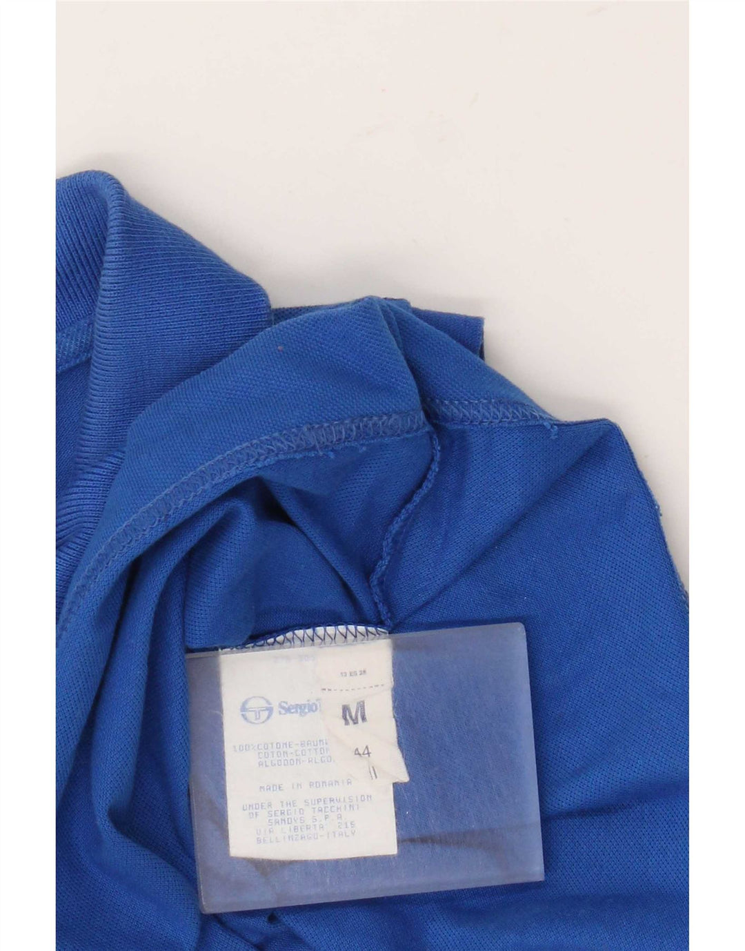 Sergio Tacchini Polo Sin Mangas Mujer IT 44 Algodón Azul Medio