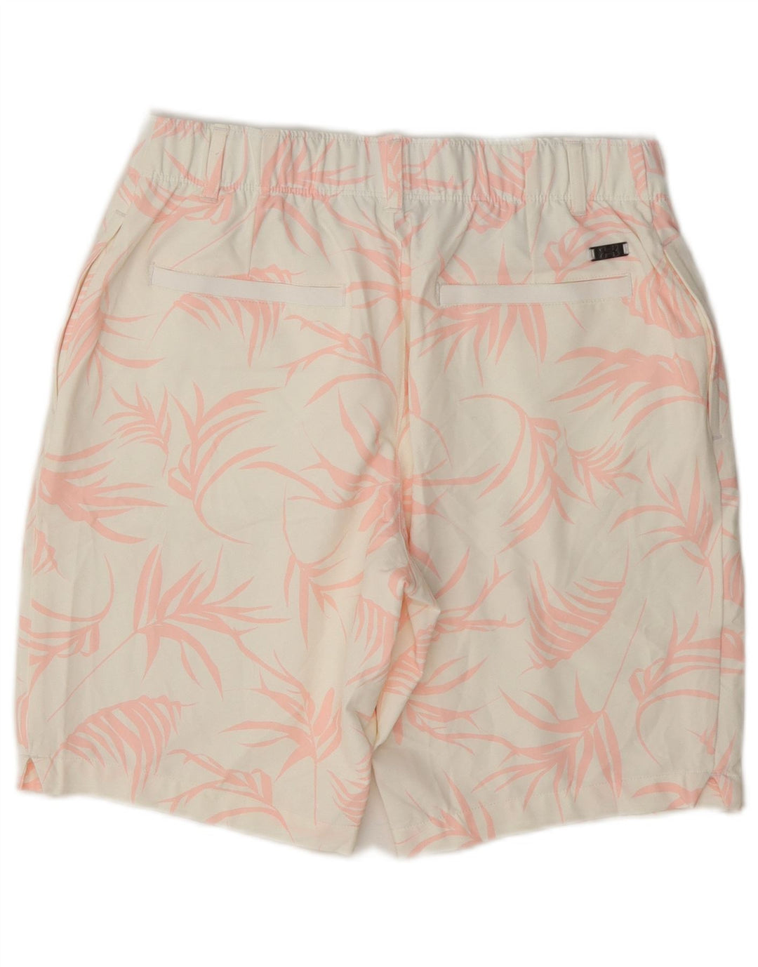 Under Armour Pantalones cortos chinos para mujer US 6 Medium W30 Blanco Floral