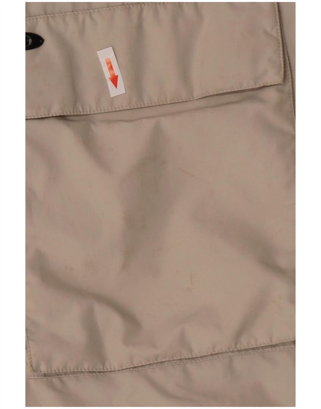 Sergio Tacchini Abrigo acolchado para mujer IT 46 Poliéster beige grande