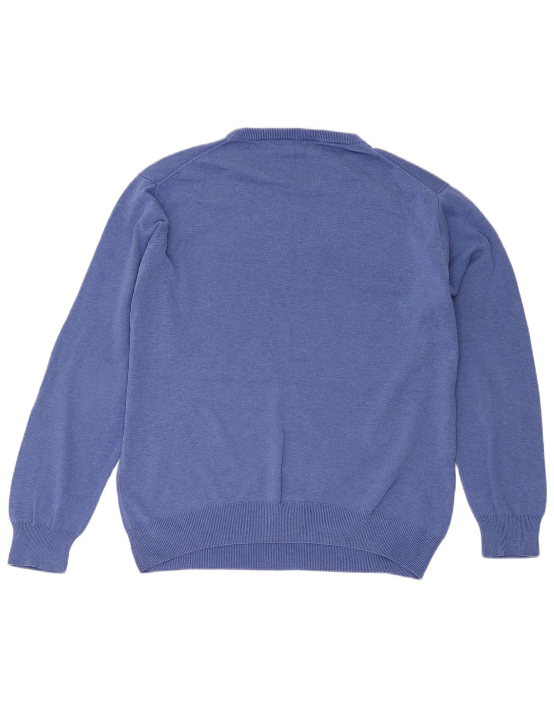 Gant Jersey De Cuello Redondo Para Hombre XL Azul Algodón