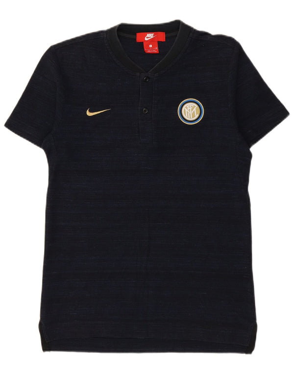 Camiseta Nike Inter Milan para hombre, talla pequeña, azul marino
