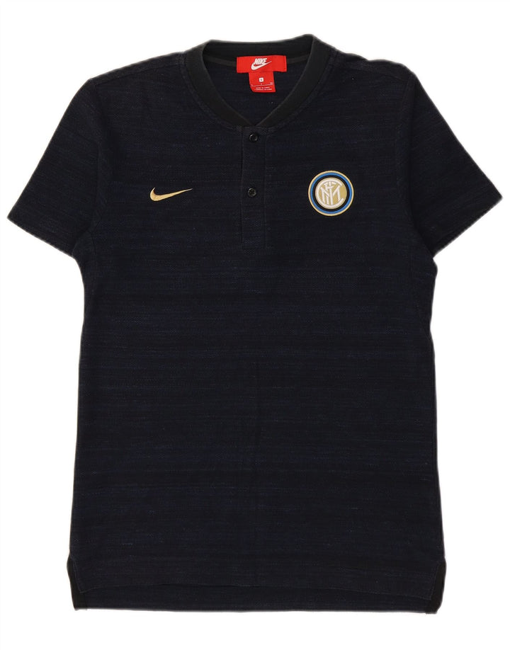 Camiseta Nike Inter Milan para hombre, talla pequeña, azul marino