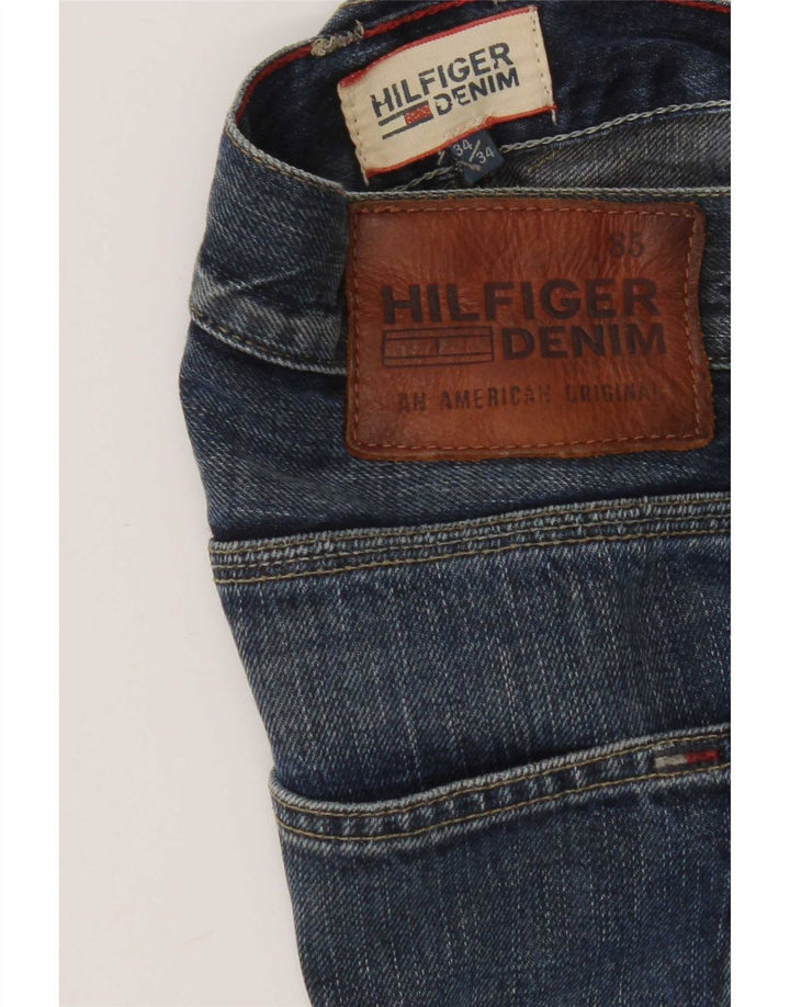 Tommy Hilfiger Vaqueros rectos para hombre W34 L34 Azul
