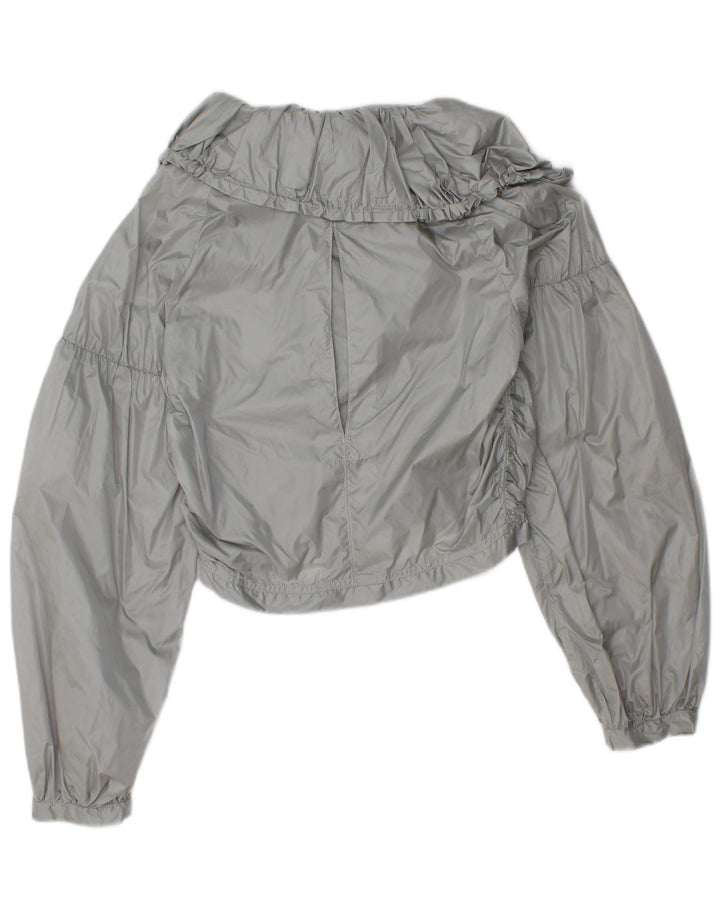LIU JO Chaqueta Bolero para Mujer IT 40 Small Gris Poliamida