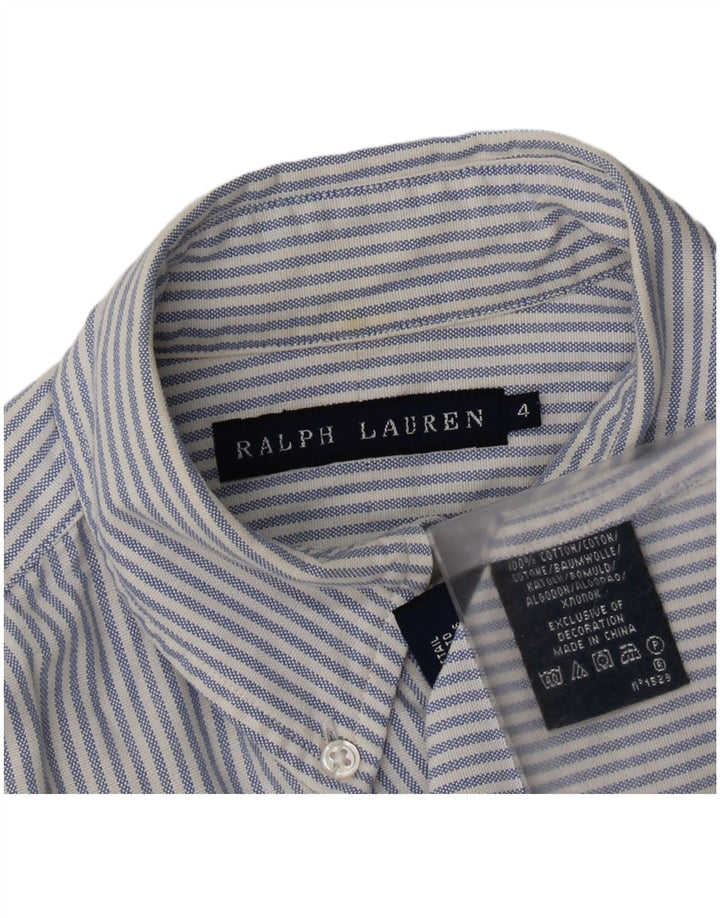 Ralph Lauren - Camisa para mujer (talla pequeña), color azul