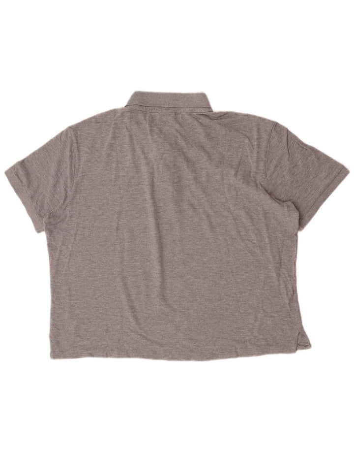 Diadora Polo Hombre 2XL Gris