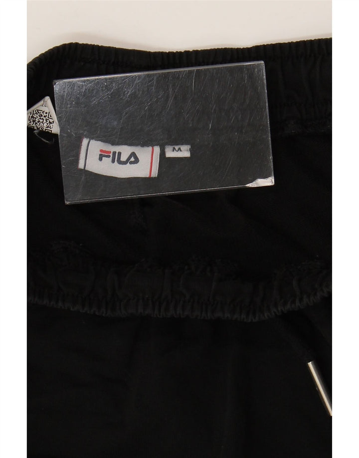 Pantalones cortos deportivos Fila para mujer medianos negros