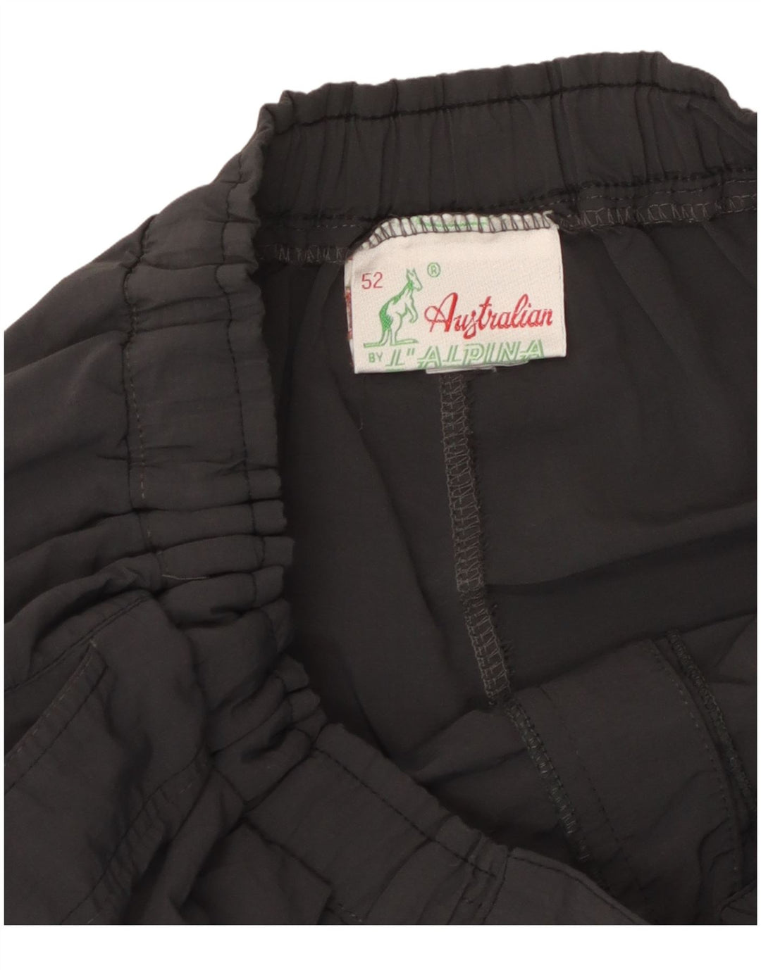 AUSTRALIAN L'ALPINA Pantalones cortos chinos con clavijas para hombre IT 52 Grande W34 Gris