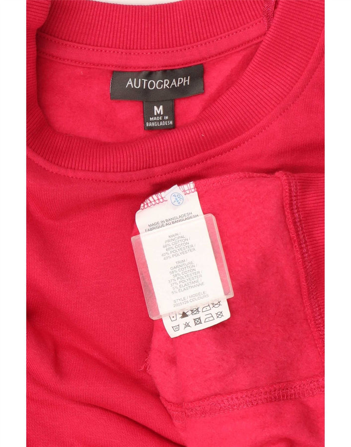 Marks & Spencer - Sudadera con autógrafo para mujer, talla 40, color rosa mediano