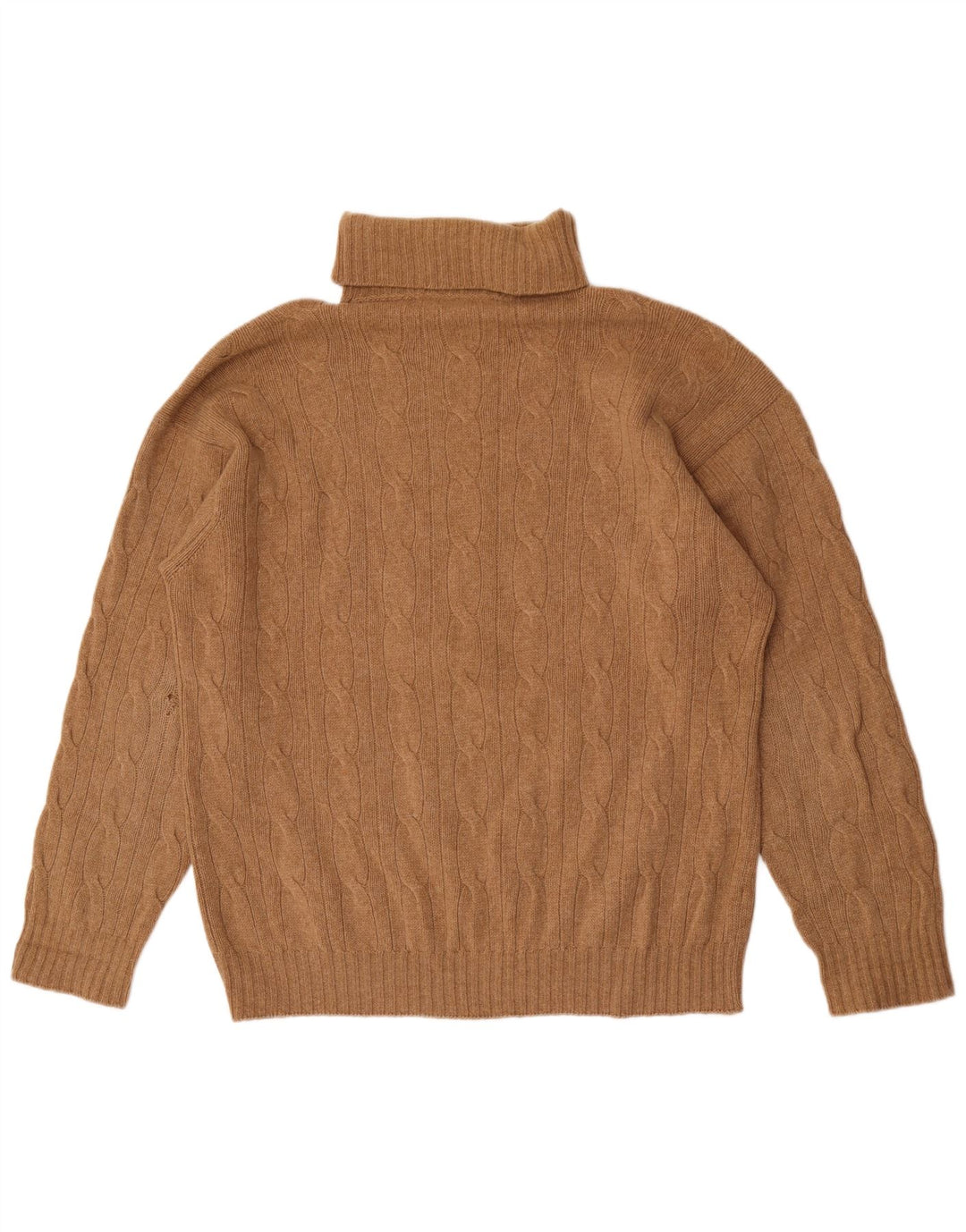 Benetton Jersey De Cuello Vuelto Para Hombre 2XL Marrón