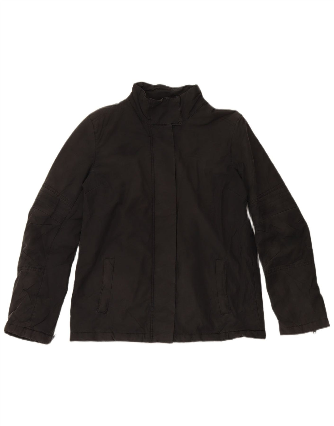 Chaqueta cortavientos de gran tamaño para mujer Jigsaw UK 10 Small Black