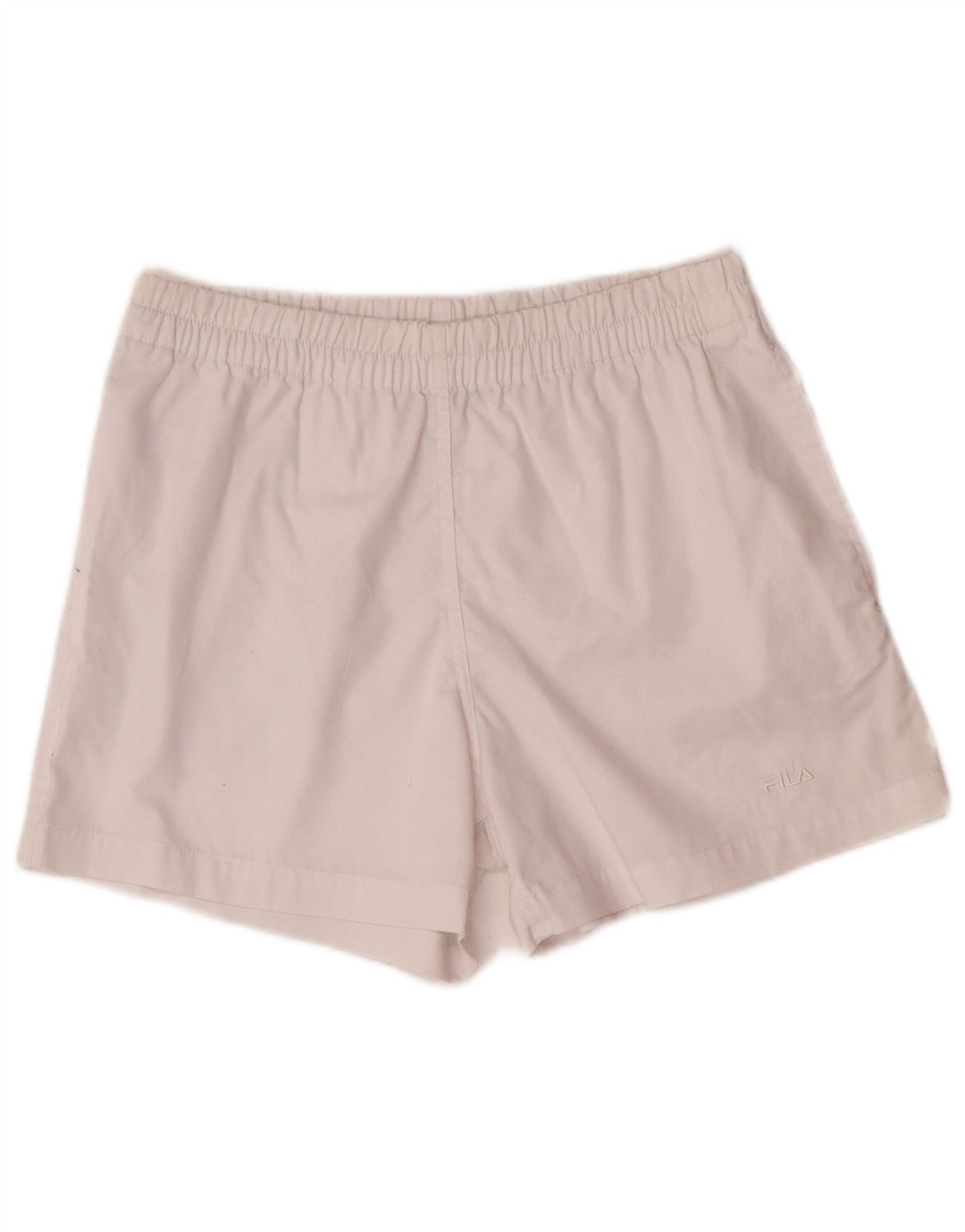 FILA Shorts deportivos para hombre IT 46 Small White Poliéster