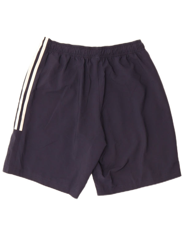 Pantalón Corto Deportivo Adidas Hombre Medio Azul Marino Poliéster
