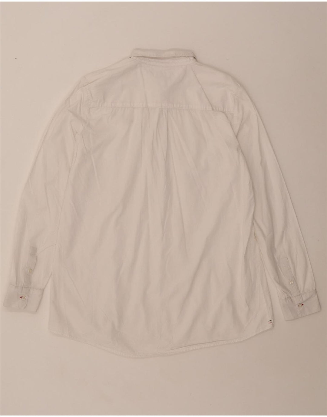 Tommy Hilfiger Camisa tipo pulóver para mujer Reino Unido 46 Grande Blanco