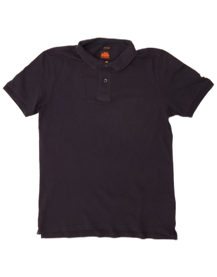Polo Sundek Hombre Algodón Azul Marino Mediano