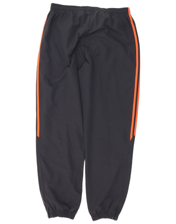 Adidas Hombre Pantalones De Chándal Joggers Grande Negro Poliéster