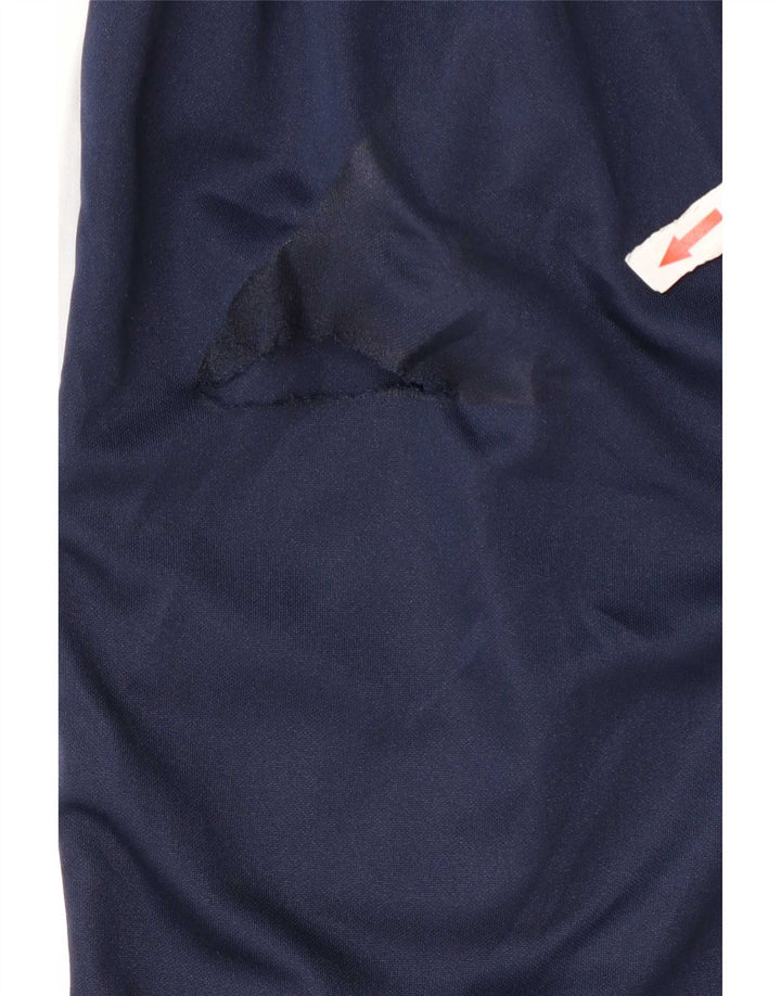 Errea Mens Graphic Sport Shorts Azul Marino Medio