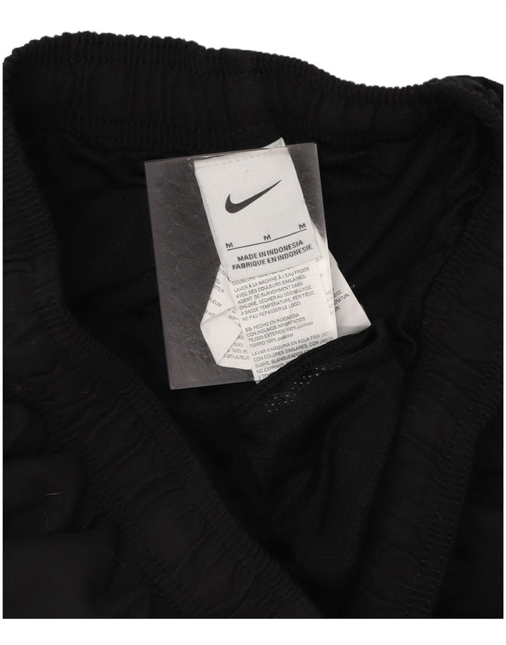 NIKE Pantalones cortos deportivos para mujer UK 40 Mediano Negro Poliéster