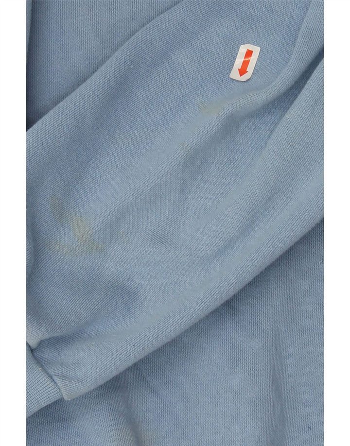PUMA Womens Oversized Graphic Sweatshirt Jumper UK 10 Small Blue Cotton Vintage Puma and Second-Hand Puma from Messina Hembry 