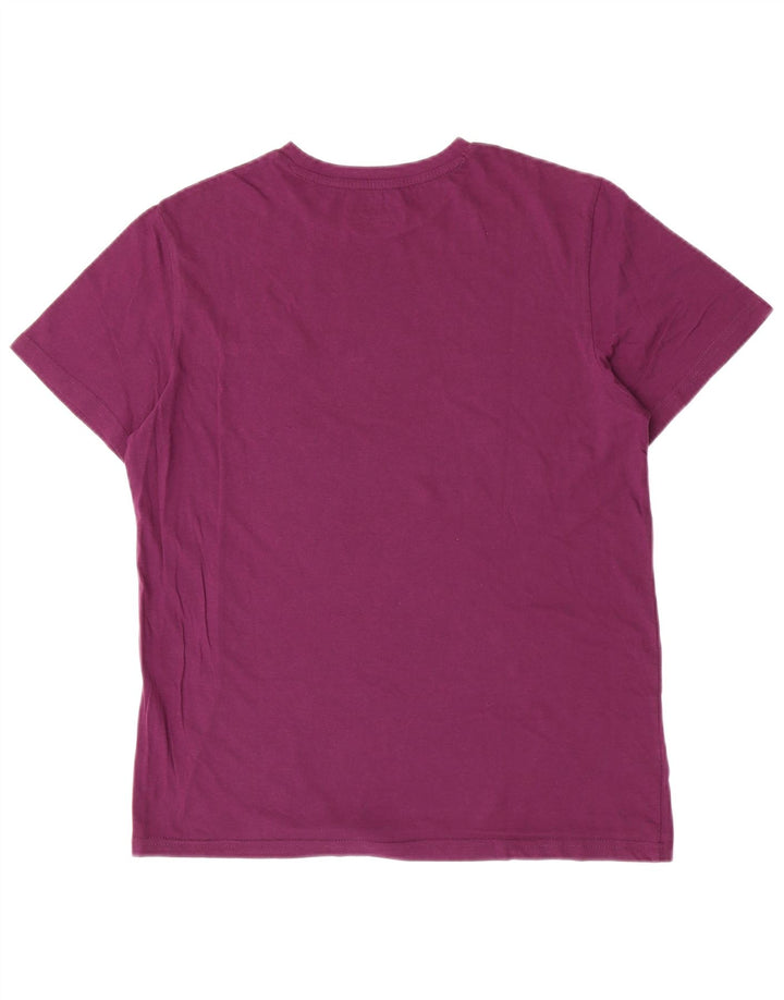 Camiseta Lotto Hombre Top Small Granate