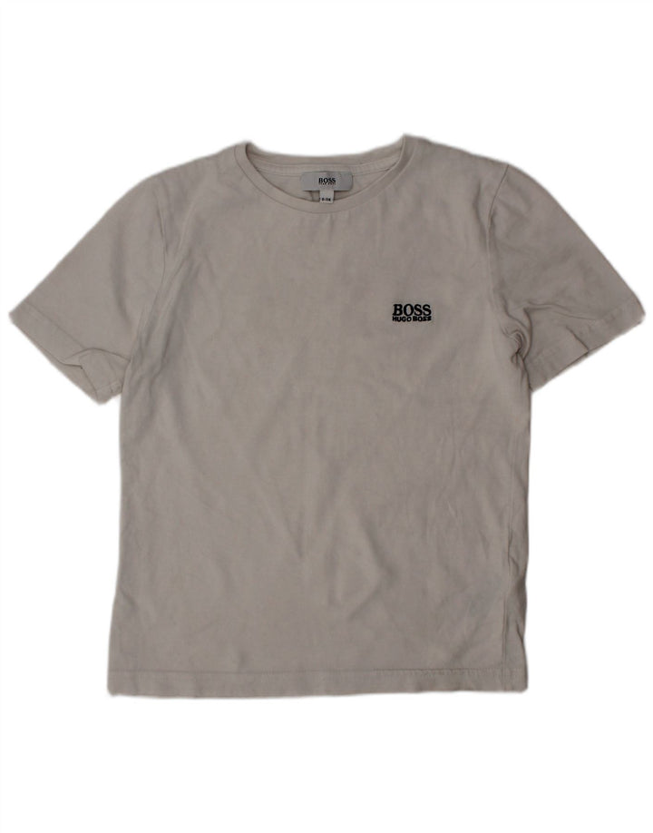 Hugo Boss Camiseta Niño Top 5-6 Años Blanco Algodón