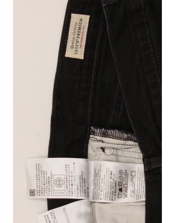 Levi's Vaqueros ajustados para hombre W31 L32 Algodón negro
