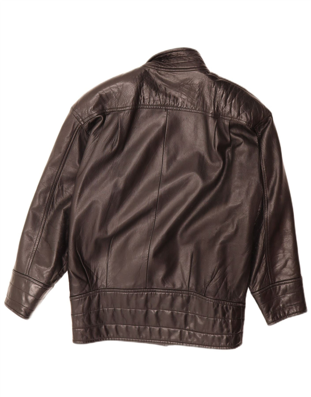 Danier Chaqueta de cuero extragrande para mujer UK 6 XS Negro