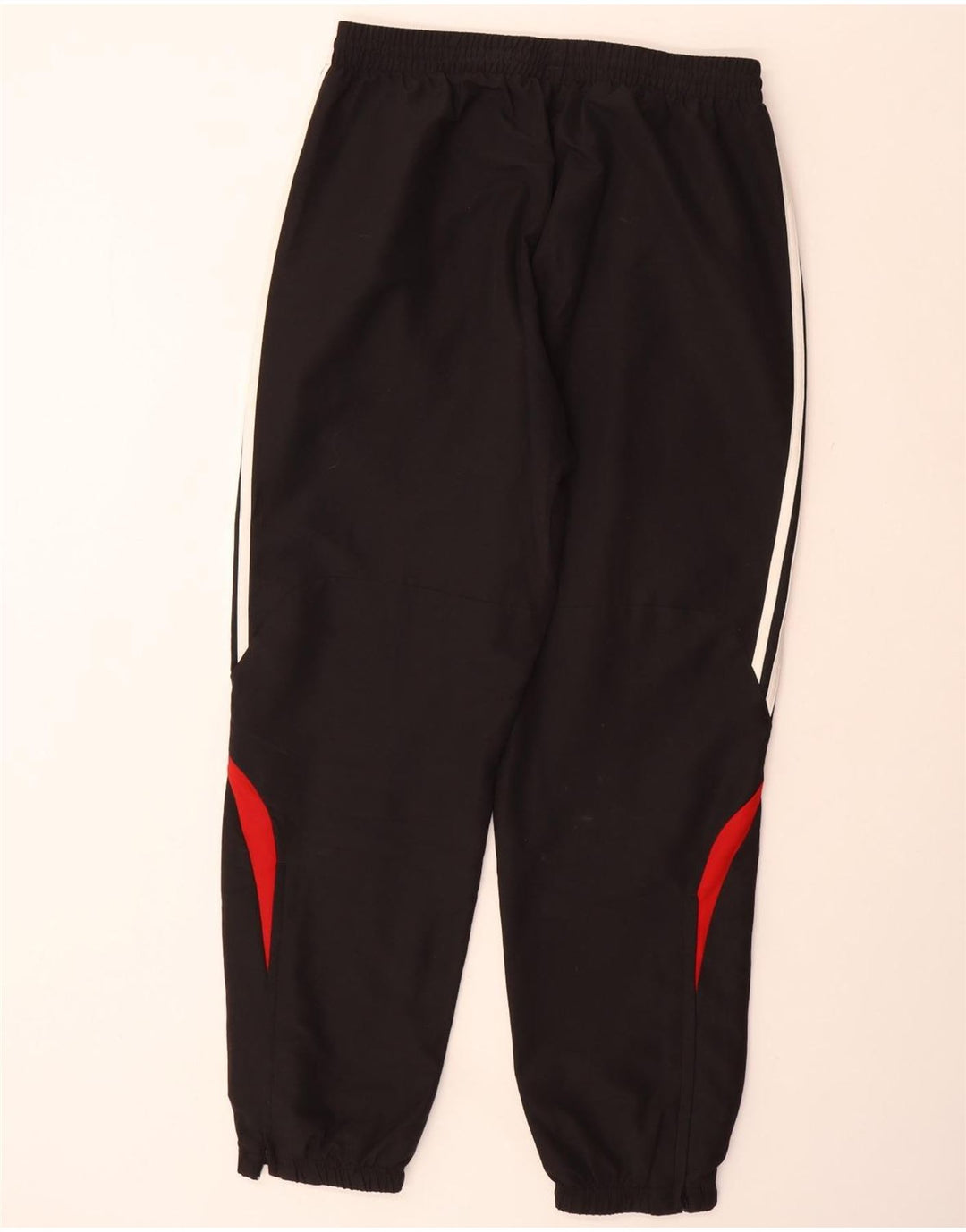 ADIDAS Pantalones de chándal para hombre Joggers UK 42/44 Grande Negro Poliéster