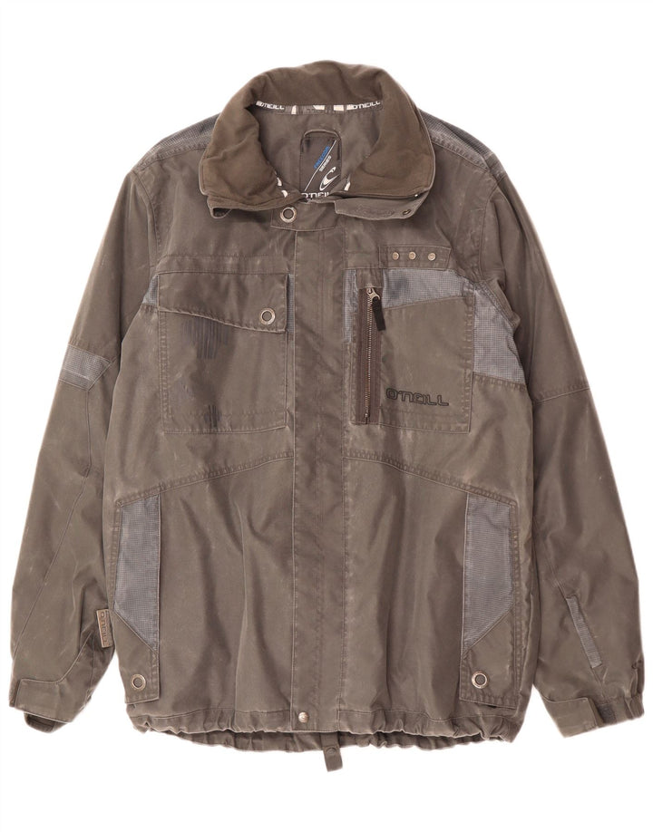 O'Neill Chaqueta cortavientos para hombre UK 42 XL Gris Colorblock