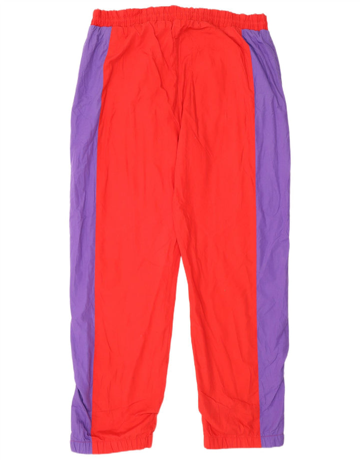 REUSCH Pantalones de chándal para hombre Joggers 2XL Rojo Colorblock