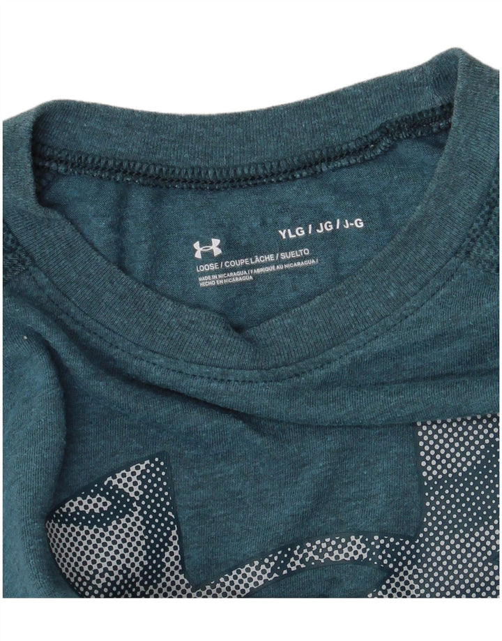 Under Armour Camiseta gráfica para niños 11-12 años Grande Azul