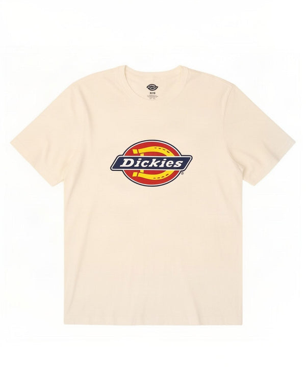 Dickies Hombre Camiseta Gráfica Top XL Algodón Blanco