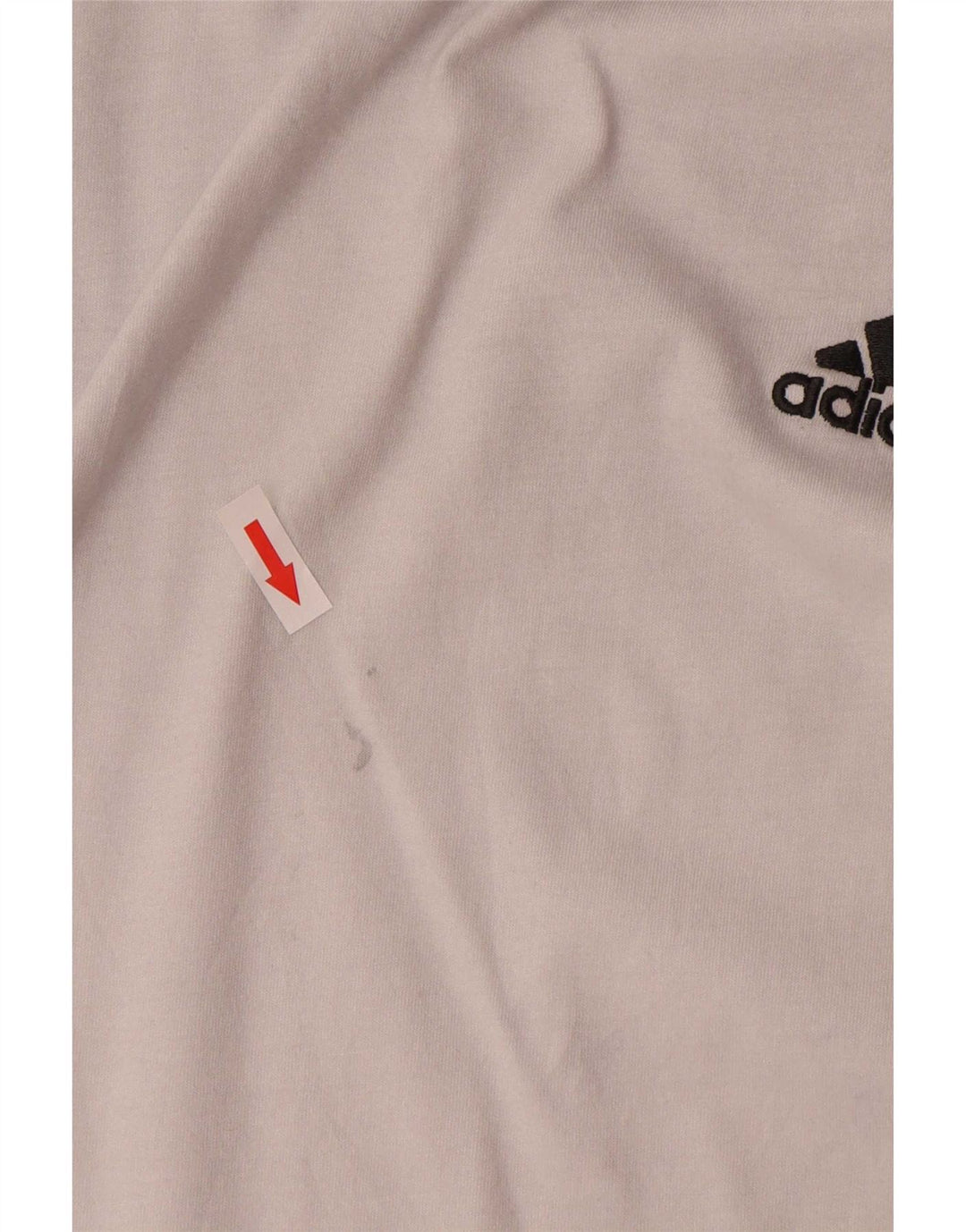 Adidas - Camiseta para hombre, talla grande, algodón blanco
