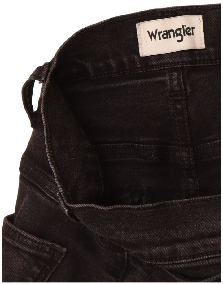 WRANGLER Vaqueros ajustados Larston para hombre W34 L28 Algodón negro
