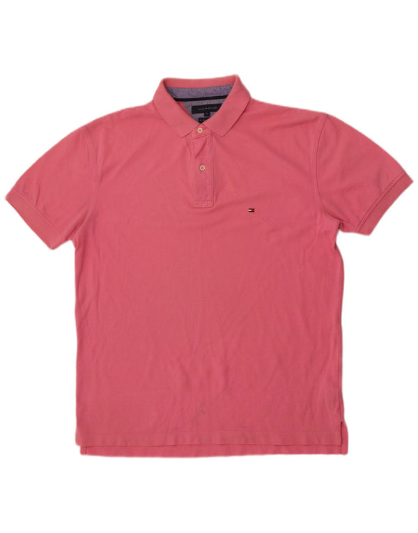 Polo Tommy Hilfiger Hombre XL Algodón Rosa