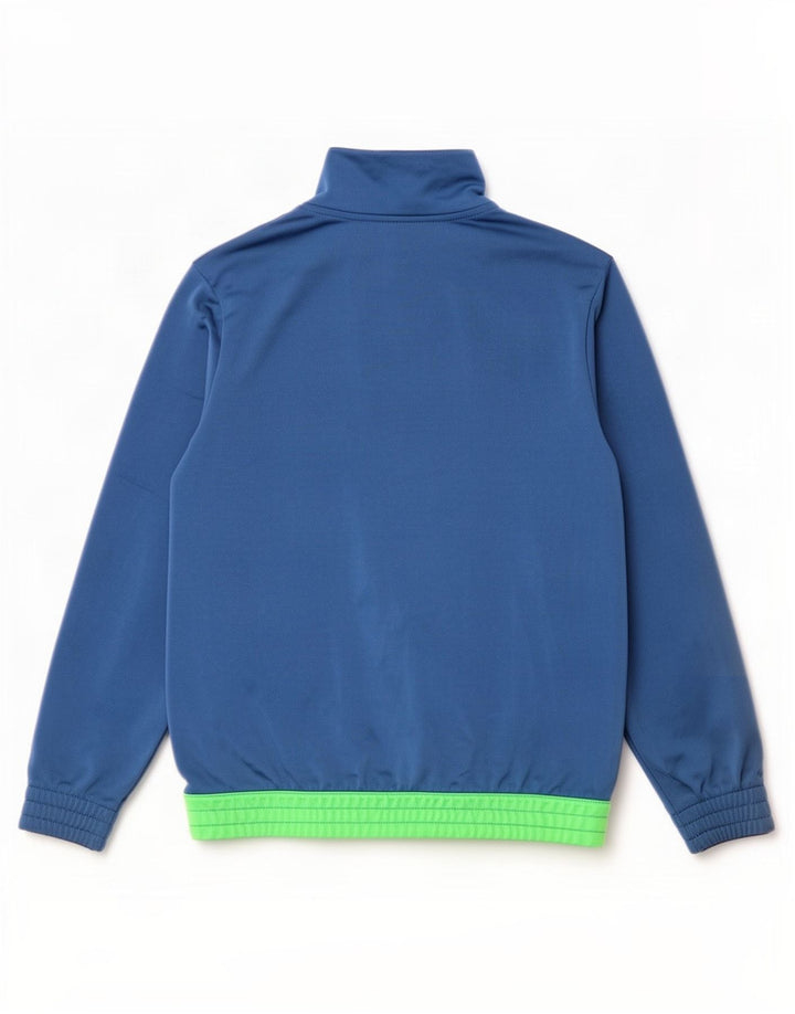 Adidas - Chaqueta de chándal gráfica para niños, 9-10 años, color azul