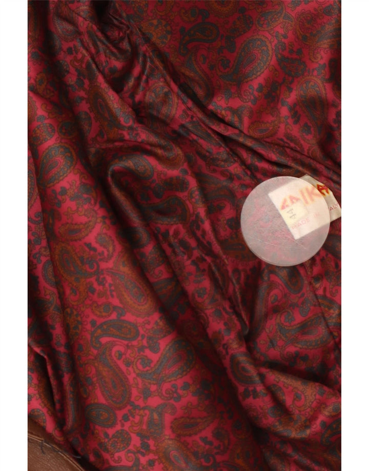 Chaqueta de cuero militar Erika para mujer IT 44 Marrón medio