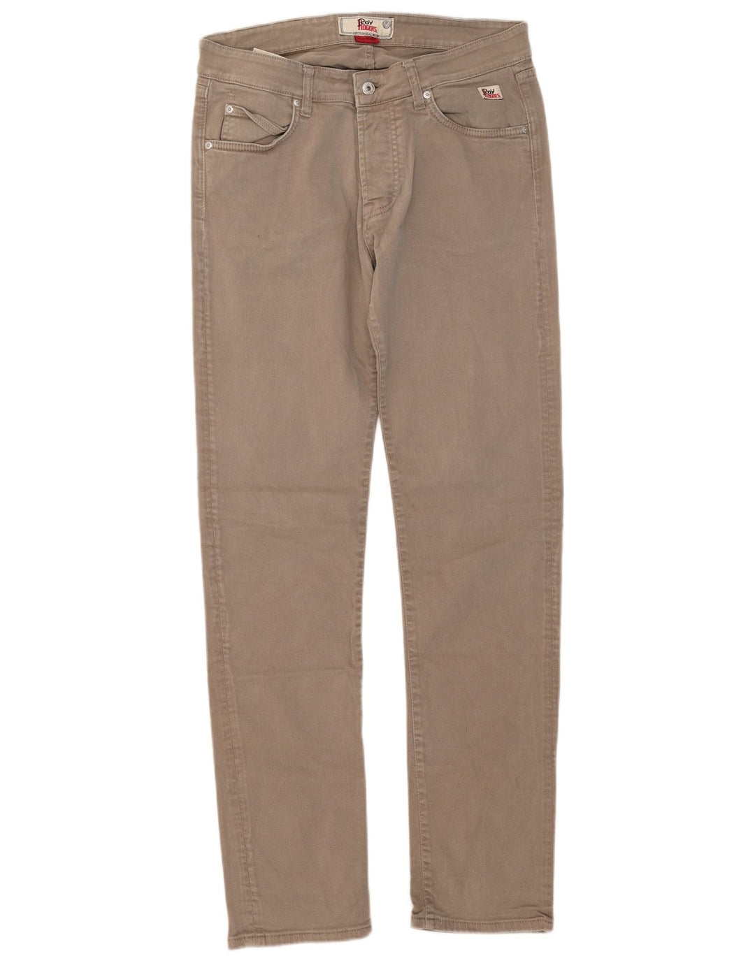 Roy Rogers Vaqueros ajustados para mujer W34 L33 Algodón beige
