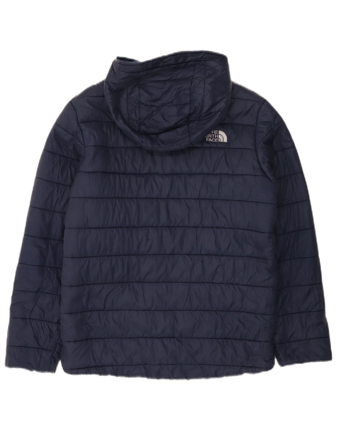 THE NORTH FACE Chaqueta acolchada con capucha para niños 11-12 años Grande Azul marino