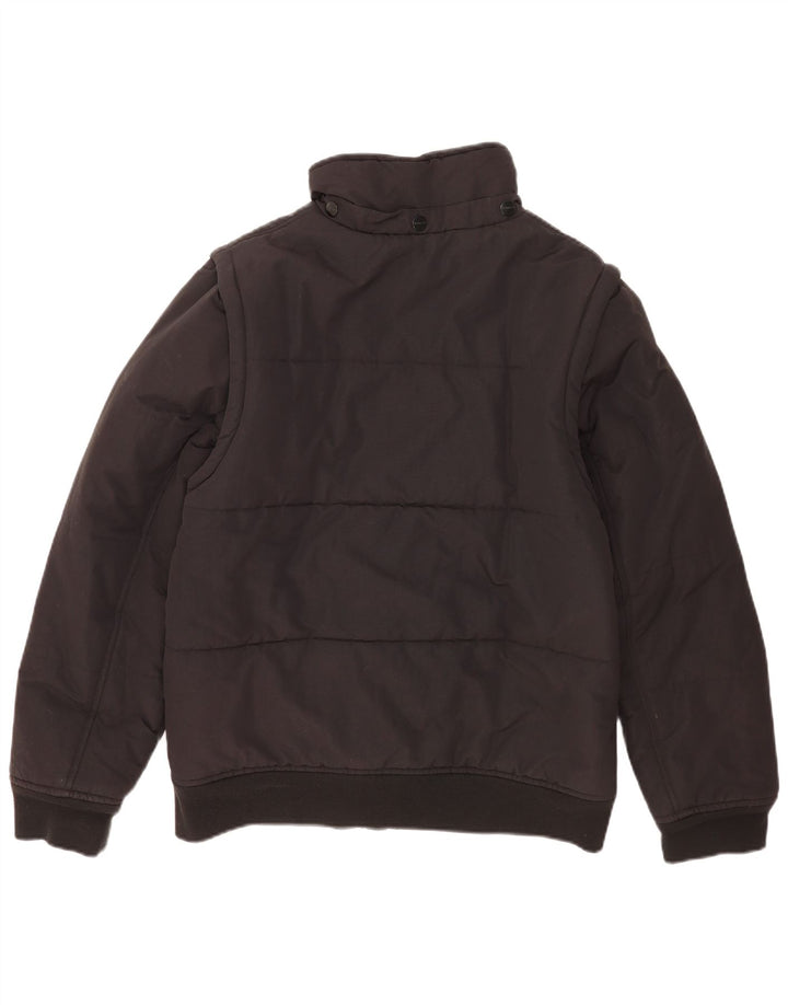 Carhartt Chaqueta acolchada para hombre UK 38 Medium Black Nylon