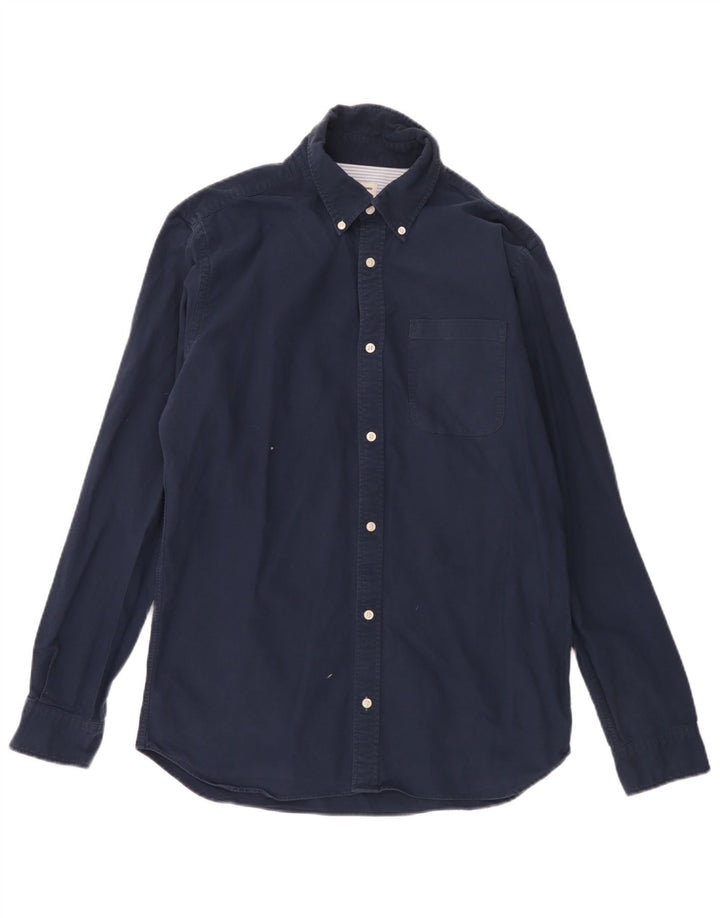 Camisa Jack & Jones Hombre Grande Azul Marino Algodón