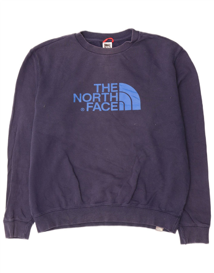 The North Face Sudadera De Corte Regular Con Gráfico Para Hombre, Jersey, Grande, Azul Marino