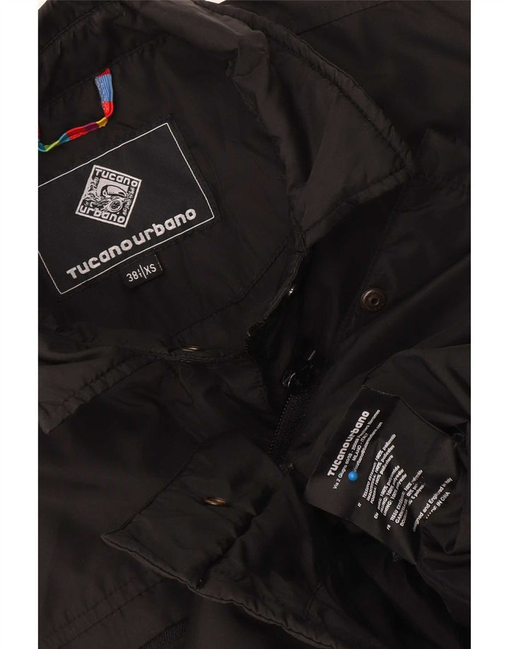 Tucano Urbano Chaqueta utilitaria extragrande para mujer IT 38 XS Poliamida negra