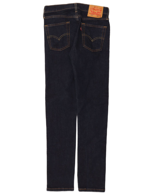 Levi's Vaqueros pitillo 510 para hombre W28 L32 Algodón azul marino