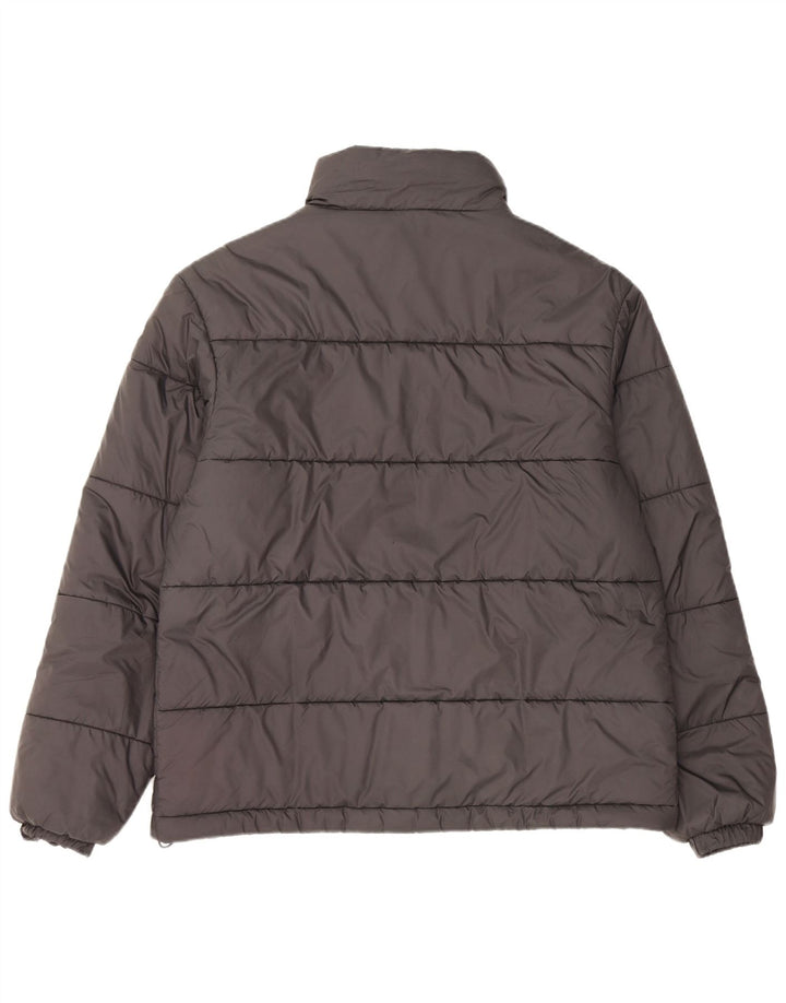 Adidas Chaqueta acolchada holgada para hombre UK 36 Small Poliéster negro