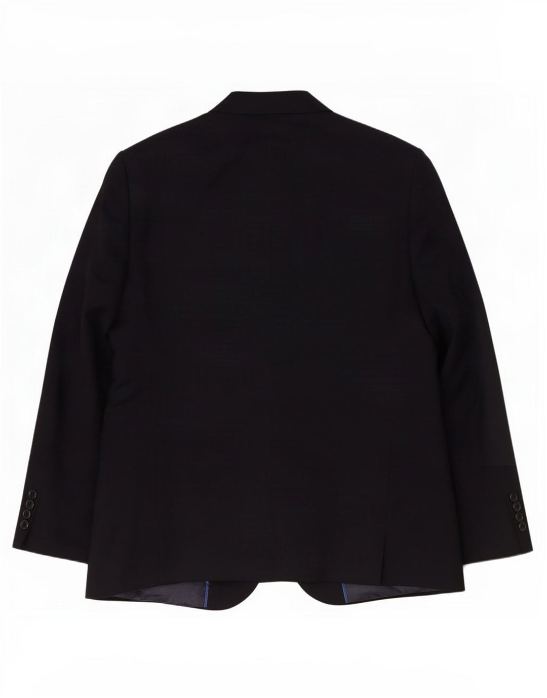Marks & Spencer Chaqueta tipo blazer de 2 botones para hombre UK 44 XL Poliéster azul marino