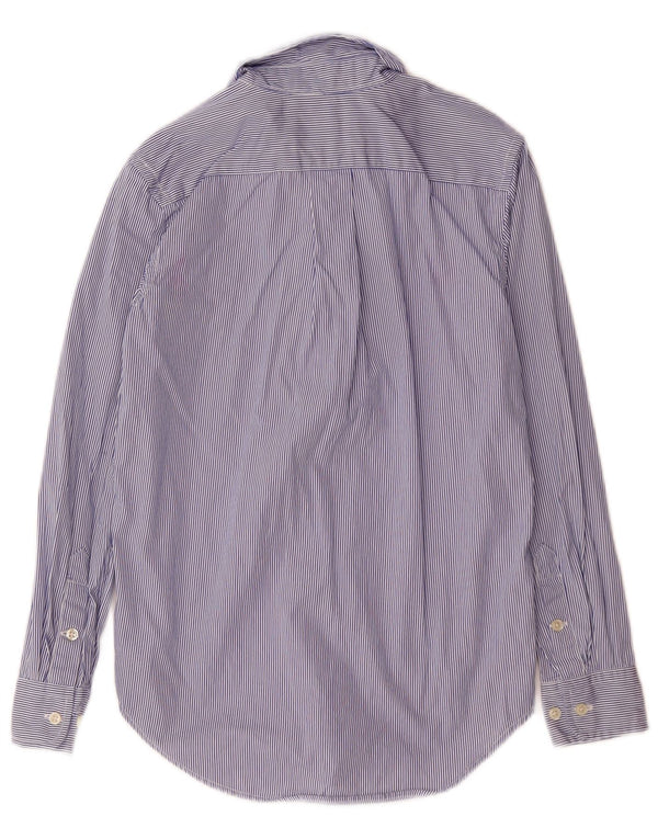 Ralph Lauren Camisa Niño 11-12 Años Algodón Rayas Azules