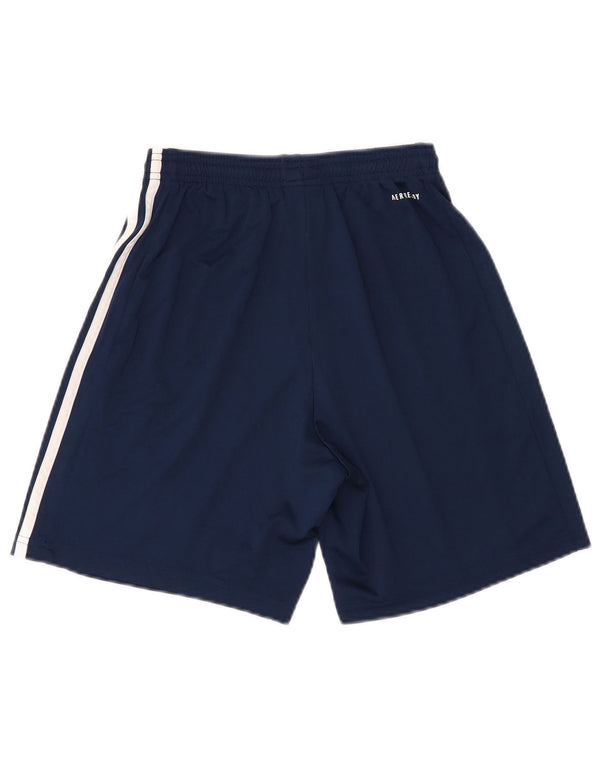 Adidas Mens Aeroready Sport Shorts Pequeño Azul Marino Poliéster